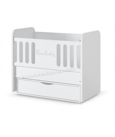 Pierre Cardin Opale Beyaz 70x130 Mobilya Beşik ( FİYAT SORUNUZ )